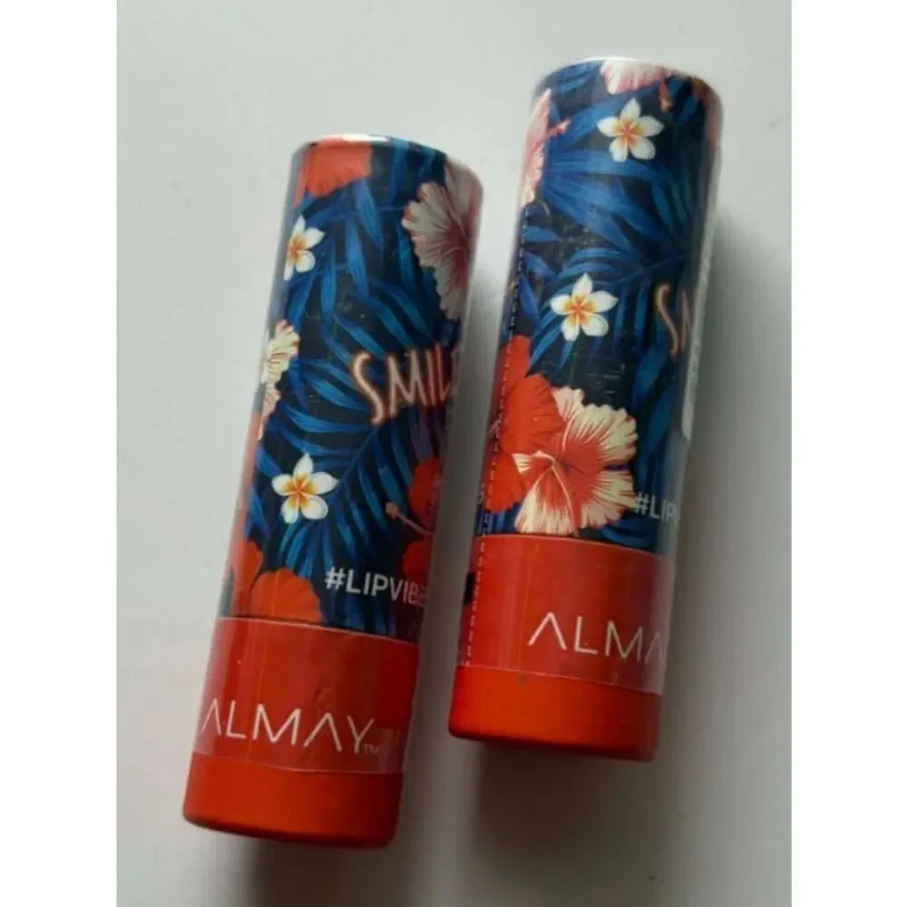 Almay Lip Vibes Lipstick 160 Smile Lot of 2